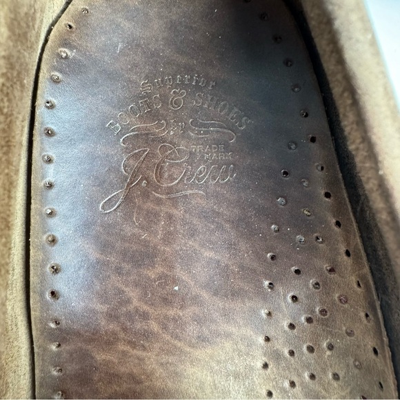 J. Crew Men’s Camden Distressed Leather Penny Loafers main image 11